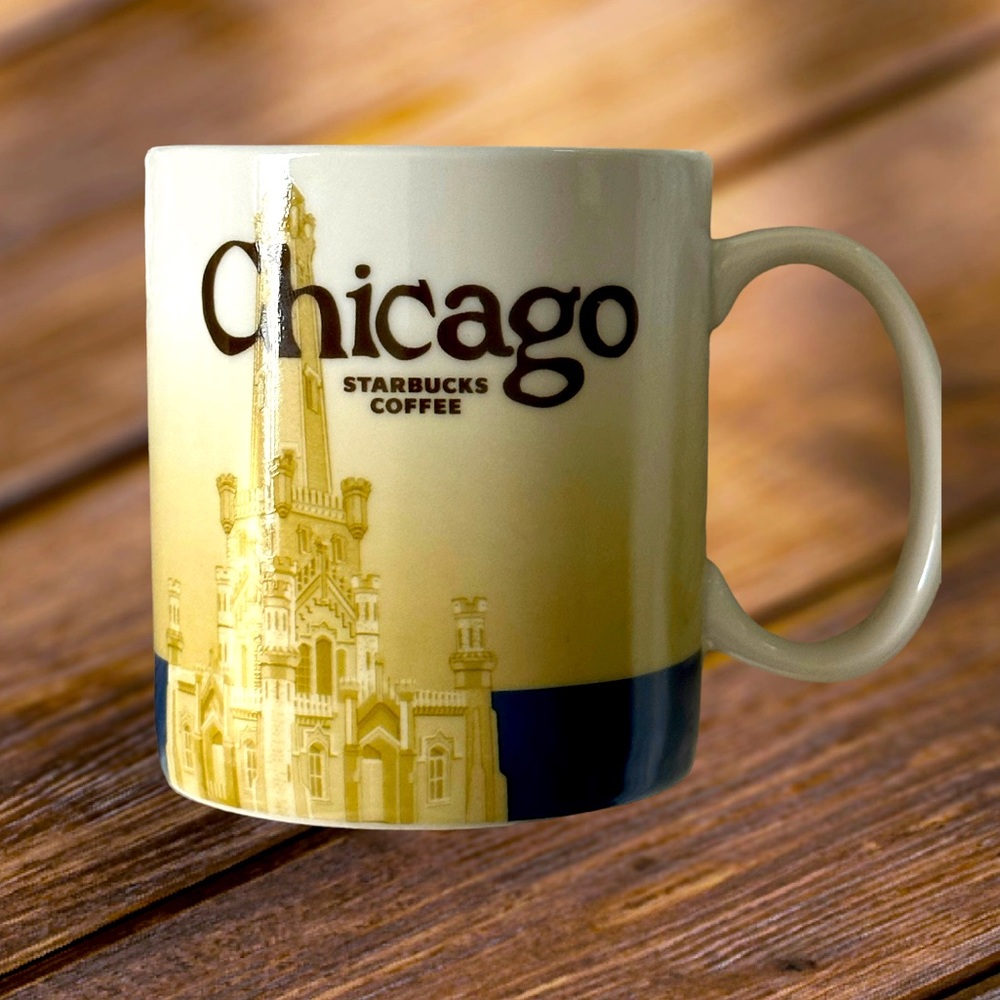 Starbucks Coffee Tea Cup Chicago Edition Mug 2012